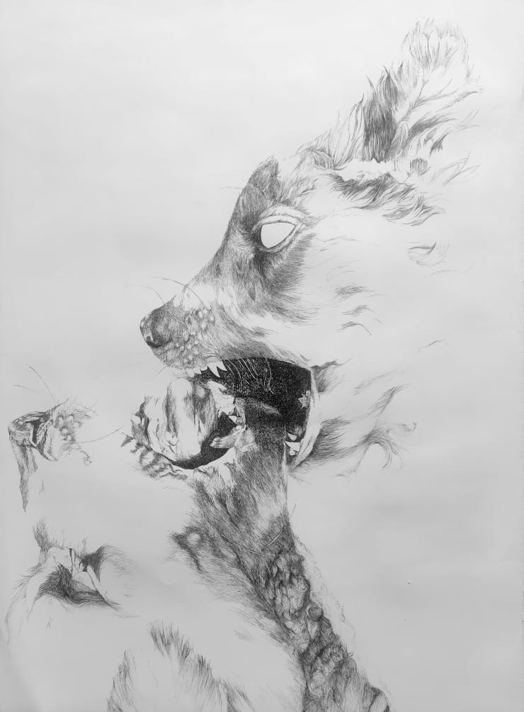 Florian Sông Nguyen, Les chiens errants n2, 2022