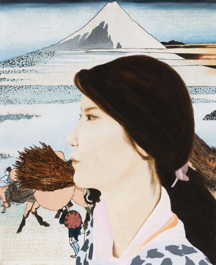 Aung KO, Portrait japonais #7, 2013