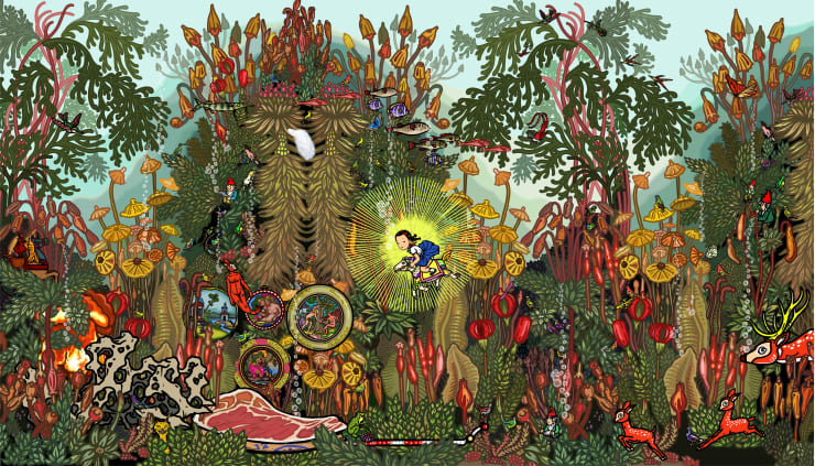 BU Hua, Water is Deep Here in Beijing 7, 2010