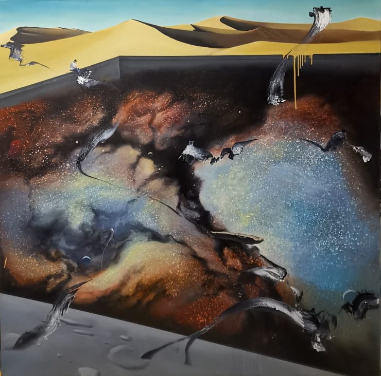 JIANG Wenbin, Ville Fantôme - La bouche du paradis, 2020