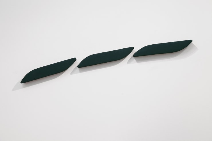 Pino Pinelli, Pittura GR 3 elementi, 1977