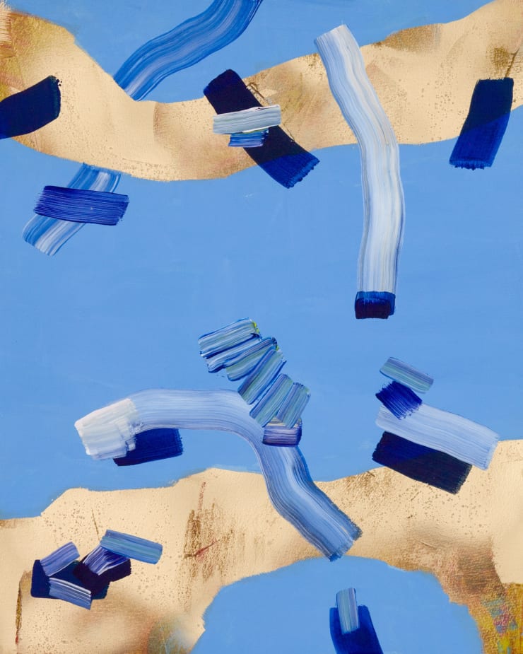 Isabella Nazzarri, Rifrangenza del blu, 2017