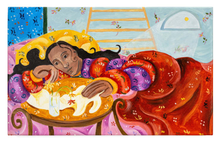 Antonio Kuschnir After the Flowers Came, 2025 Oil on canvas 37 x 59 cm 14 5/8 x 23 1/4 in