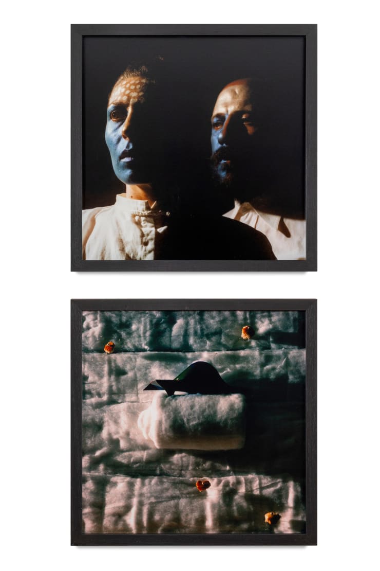 Michele Zaza Cielo abitato (2 foto), 1985 Photograph 40 x 40 cm 15 3/4 x 15 3/4 in