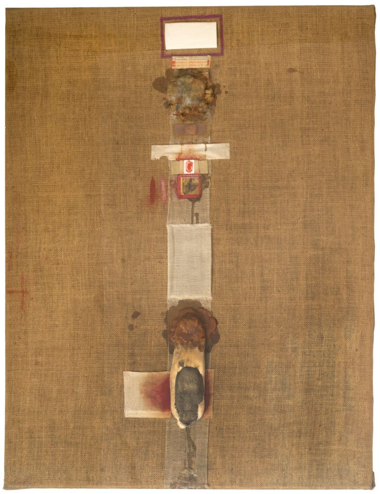 Hermann Nitsch, 50.aktion, 1975, 149x117cm, mixed media on canvas. Courtesy ABC-ARTE & Fondazione Morra