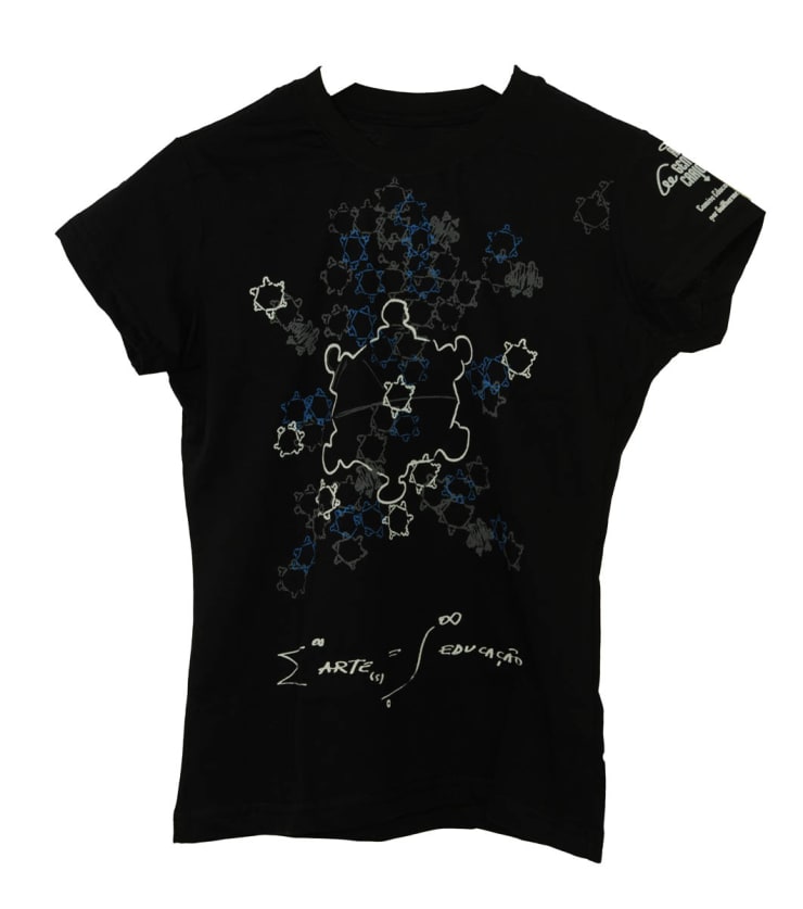 Camisa Educação, N° 28 Arte é a pedagogia do infinito , 2009