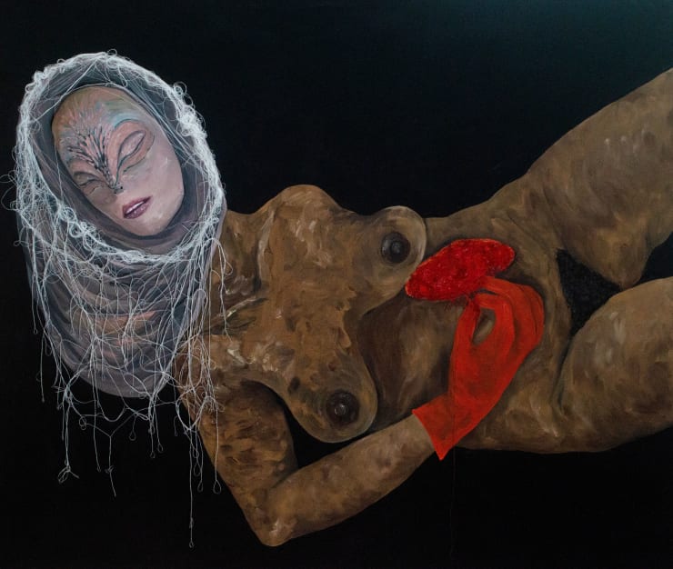 ABRE ALAS #19, Virgínia Di Lauro, Repouso - num sonho de águas profundas, desato-me, 2023