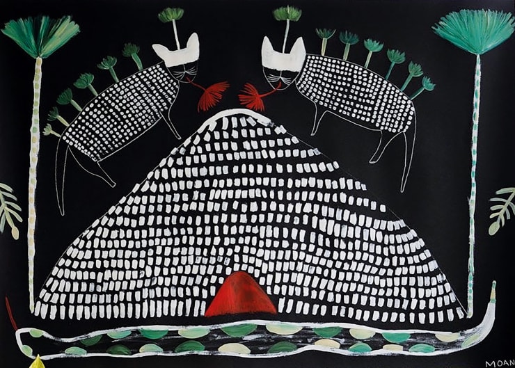 ABRE ALAS #19, Silia Moan, A boca por dentro do sorriso da noite, 2016