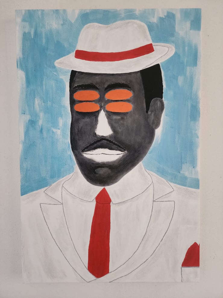 ABRE ALAS #19, Guilherme kid, sempre atento! um olho no peixe, outro no gato, 2024