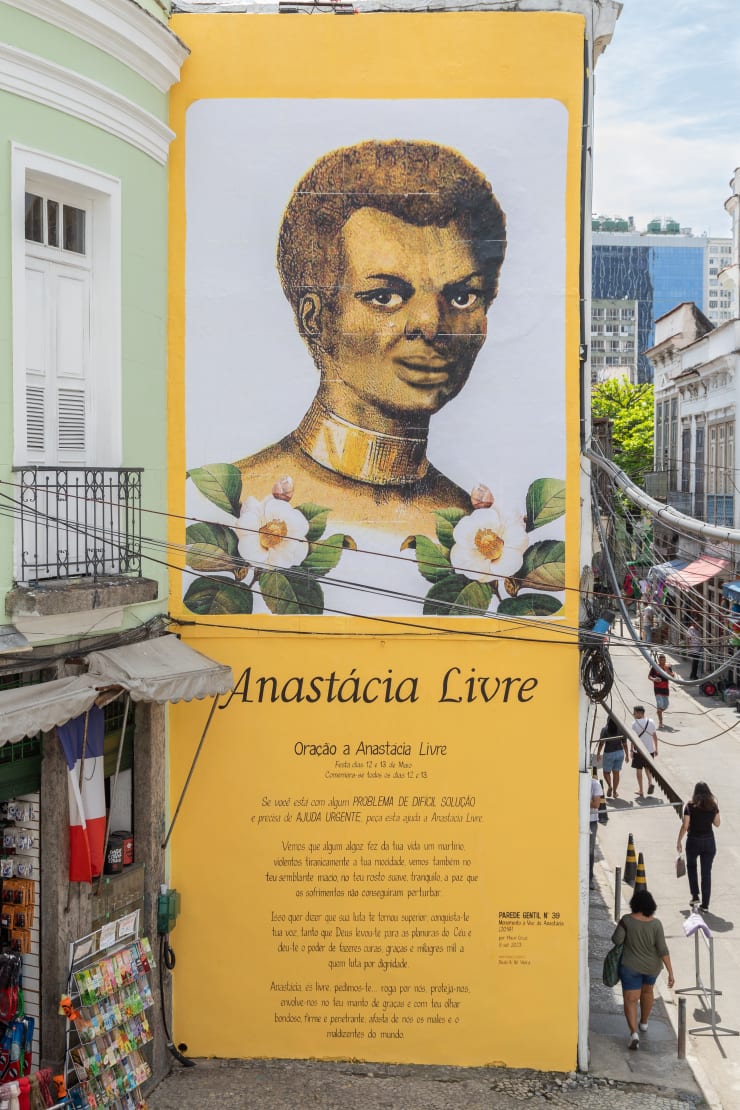 Parede Gentil, Monumento à Voz de Anástacia, 2023