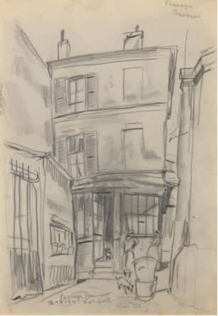 Leonard Tsuguharu Foujita, Passage Prevost, 1954