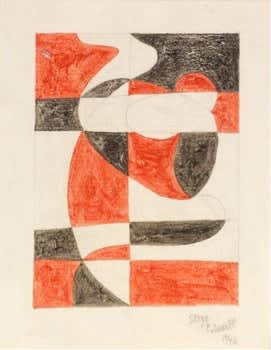 Serge Poliakoff, Abstract Composition, 1946