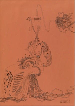 Anatoli Brussilovsky, Surreal Character, 1967