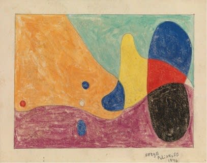 Serge Poliakoff, Composition, 1946