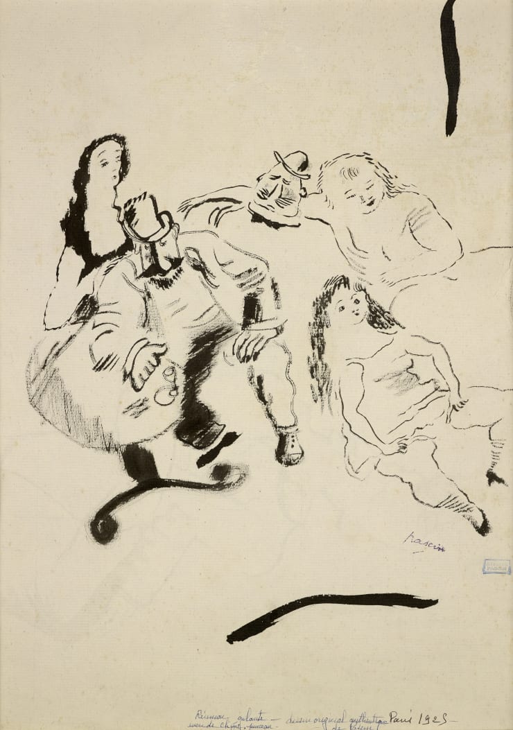 Jules Pascin, Reunion Galante, 1925