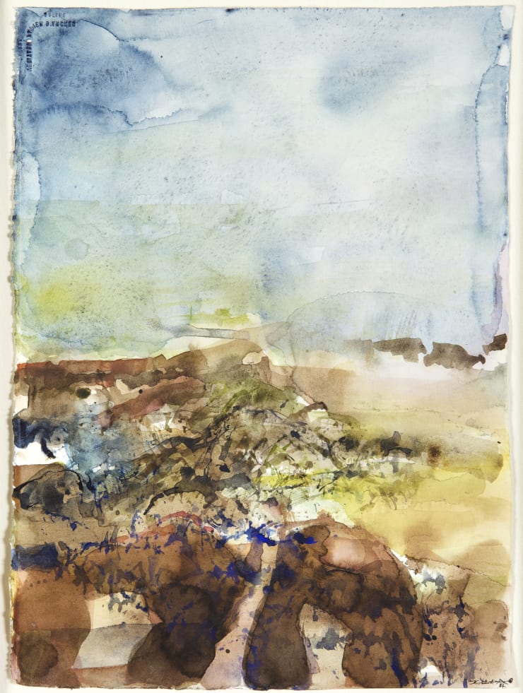 Zao Wou-Ki, Untitled, 1987