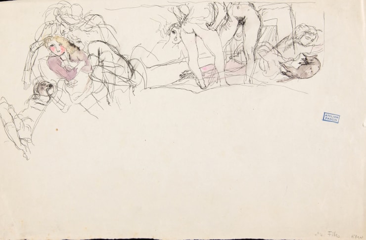 Jules Pascin, Girls, 1910