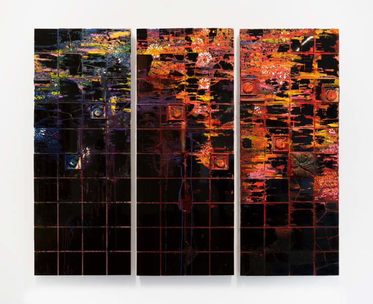 Luca Longhi, Nothing really happened like I thought it would (triptych) , 2025
