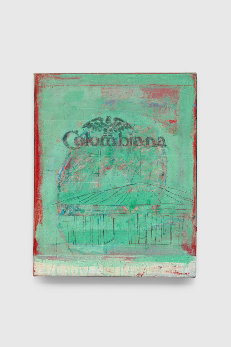 Jhonatan Pulido La Nuestra Colombiana, 2019-2022 Oil on canvas 51 x 41 cm