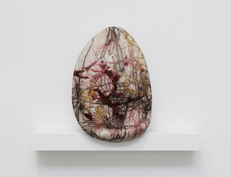 Neal Rock Lepsis, 2021 Silicone monotype on polystyrene 43.2 x 27.9 x 10.2 cm 17 x 11 x 4 in