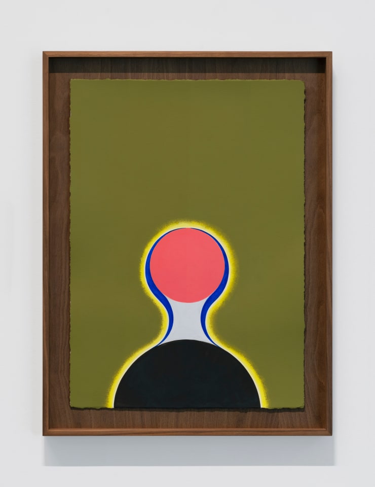 Charles Avery, (Figure one with corona - greenish ether), 2023