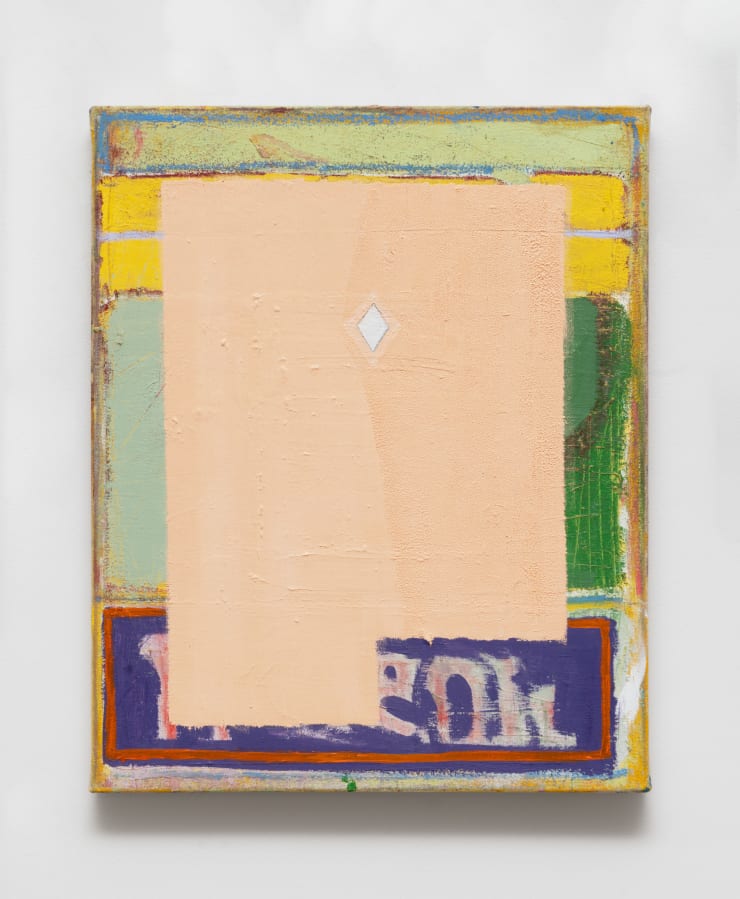 Jhonatan Pulido ...Sente, 2025 Oil and graphite on canvas 51 x 41 cm 20 x 16 in