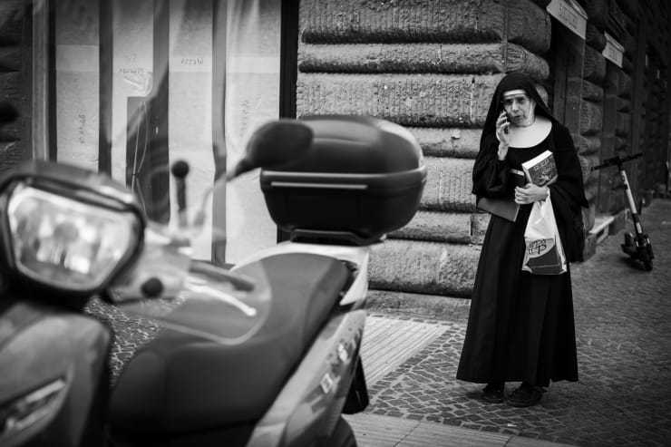 Ant Dailey, Nun On The Run - The Vatican, 2022