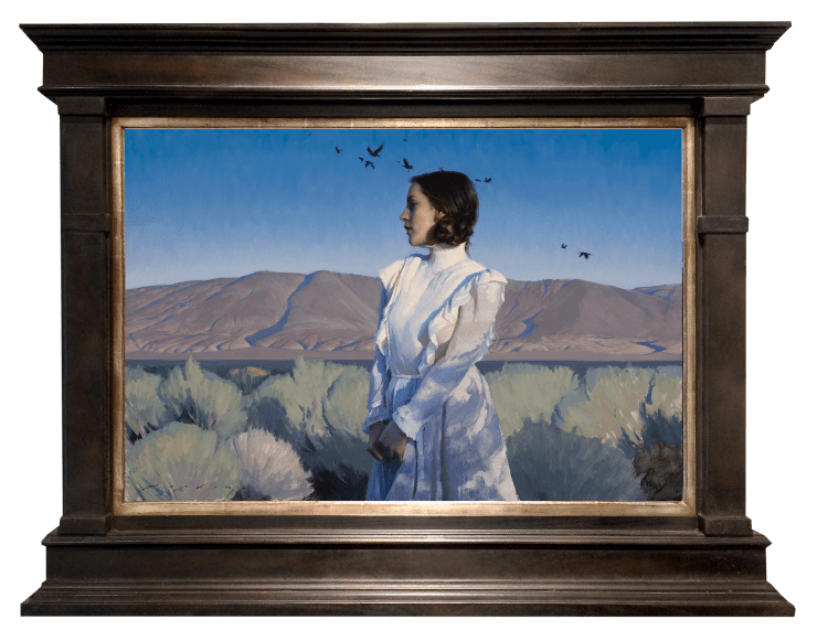 Jeremy Lipking, The Shadow Juniper, 2017