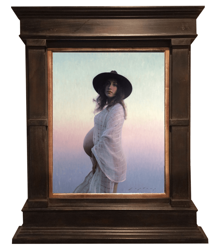 Jeremy Lipking, Danielle, 2017