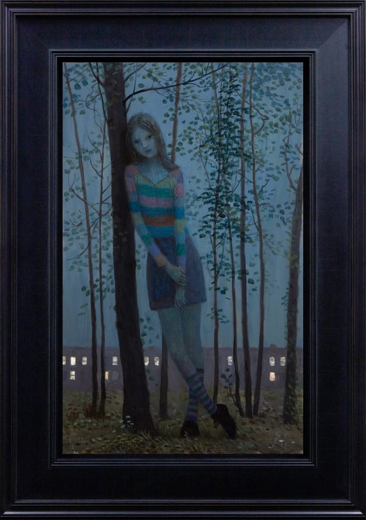Aron Wiesenfeld, Study for Sunday Night, 2023