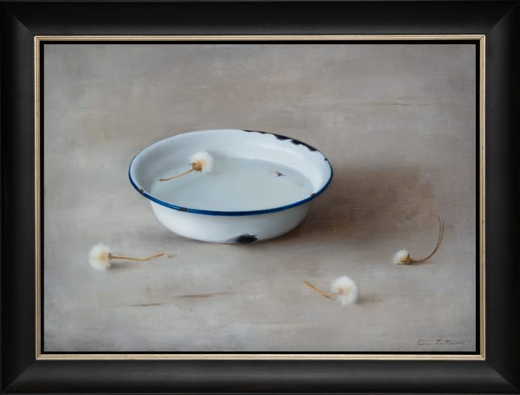 Dana Zaltzman, Bowl with Flowers, 2024