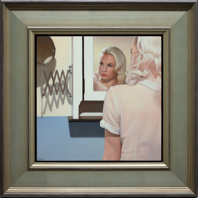 Shaun Downey, White Cabinet II, 2019