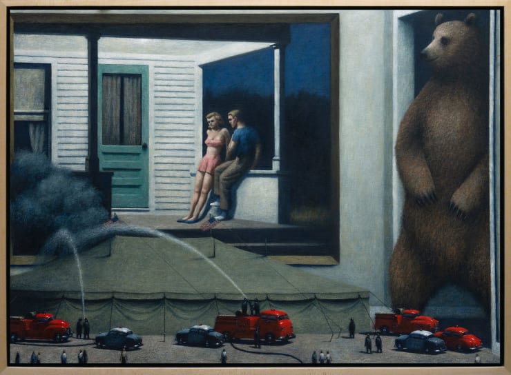 Summer Evening and the Lost Circus Bear, 2023 Michael Chapman