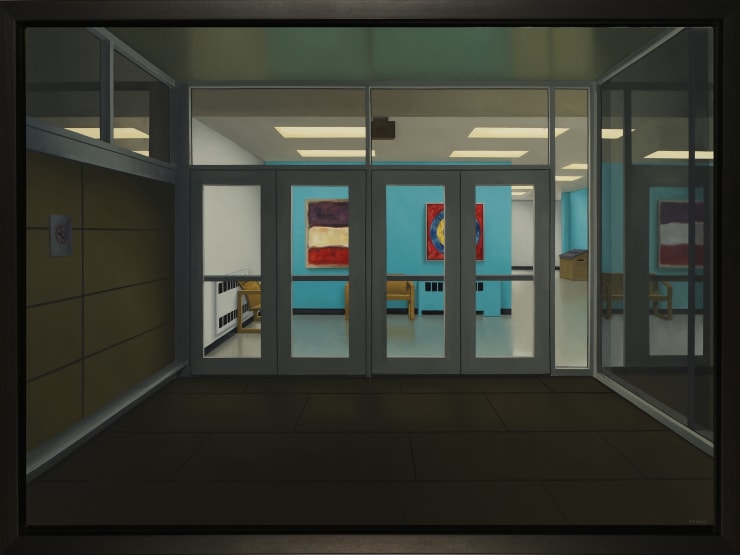 Peter Harris, Exit with Rothko and Johns, 2019