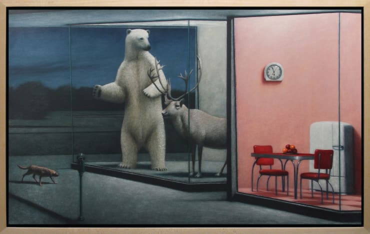 Michael Chapman, Evening Walk; Shop Windows Sojourns, 2022