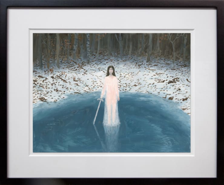 Aron Wiesenfeld, Study for Efland, 2023