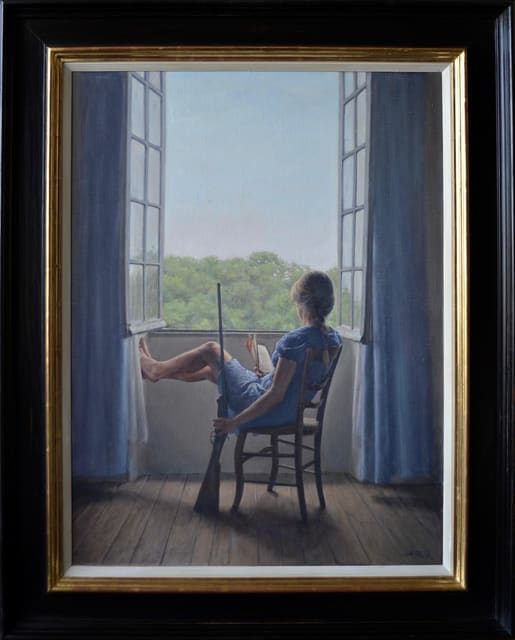Alex Russell Flint, Waiting, 2016