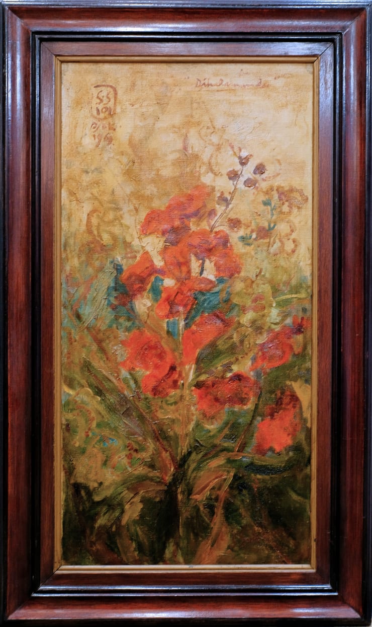 S. Sudjojono, Bunga Kana di Halamanku, 1969