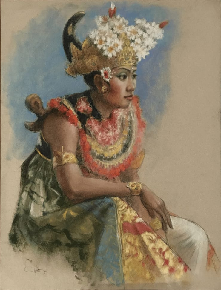 Chris Suharso, A Quiet Moment Before the Dance / Menanti Saat Menari, 1991