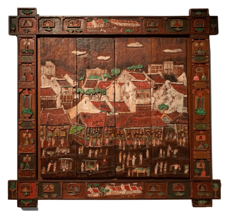 Amrus Natalsya, Di Pasar Menjelang Imlek, 2001