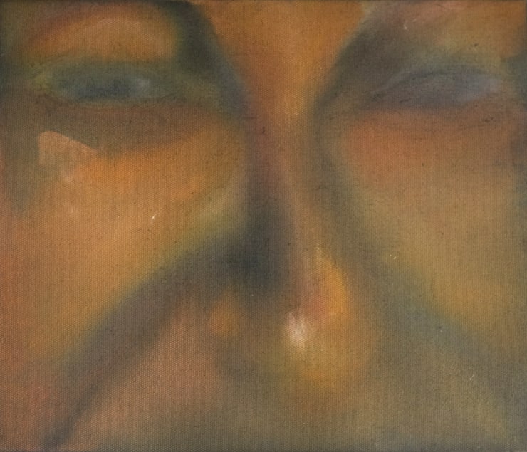 Khushbu Baria Untitled , 2025 Acrylic on Canvas 10.5 x 11 in