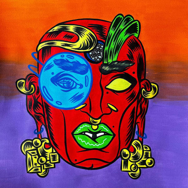 Osheen Siva அழகுAḻaku 012024 22 x 22 in