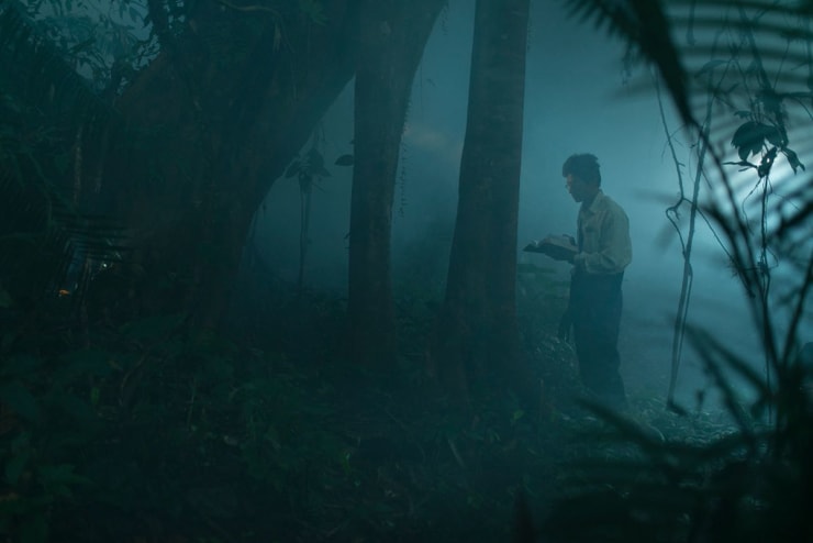 Sharbendu De Yelidu reads The Holy Bible inthe forest to ward off ‘Ni’,Imagined HomelandEdition 7 + 2 AP 2019 24 x 36 inch