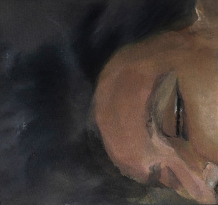 Khushbu Baria Untitled , 2025 Acrylic on Canvas 13 x 12 in