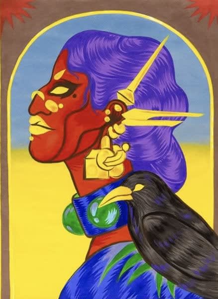 Osheen Siva Illavarasi 022024 30 x 24 in