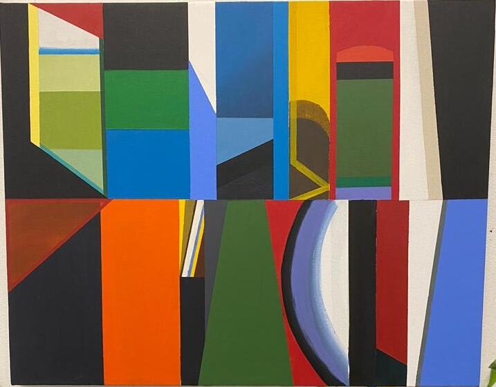 Laurence Noga, Soft Green Filtered Ochre, 2022