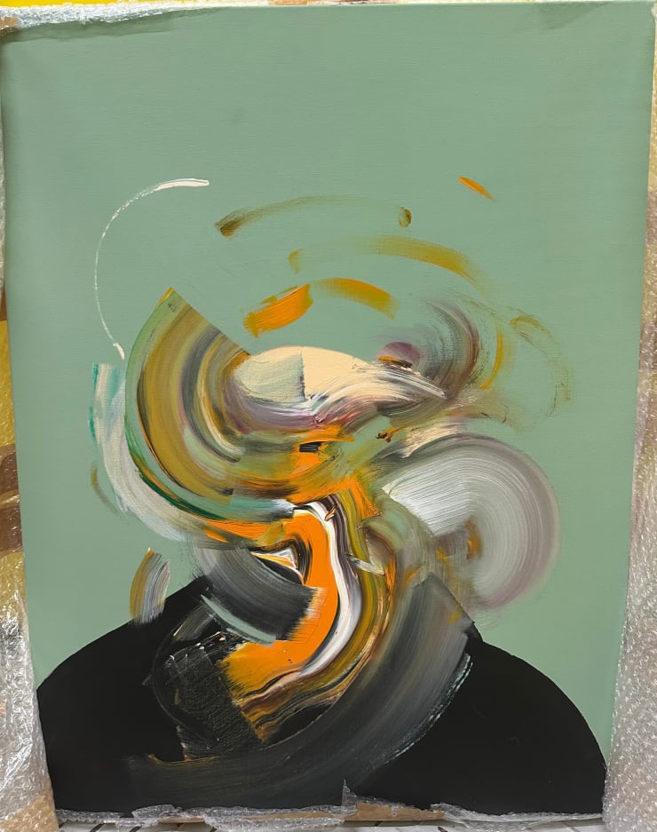 Eric Haacht, Untitled (back and forth), 2025