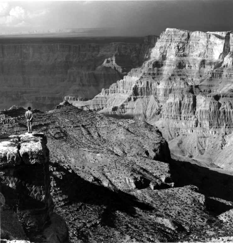 Tseng Kwong Chi - Grand Canyon, Arizona (Vista with Shadow), 1987