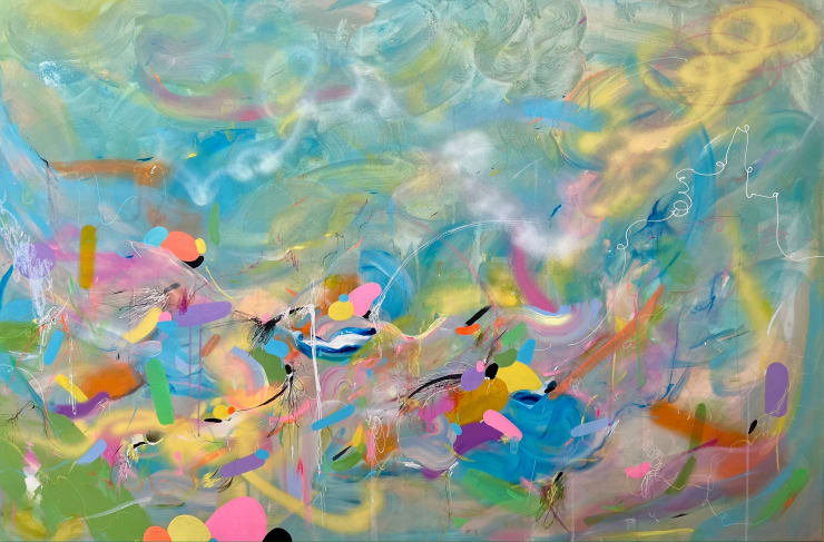 Heiyi Tam - Let's Float Along The Pool on Our Tippy Tippy Toes, 2023