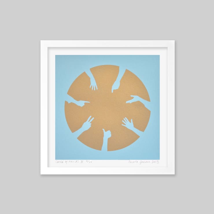 Nicola Green, Circle of Hands III, 2023